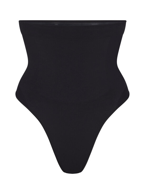 SKIMS - Seamless Sculpt High Waist - muotoilevat stringit - ONYX | Stockmann - photo 1