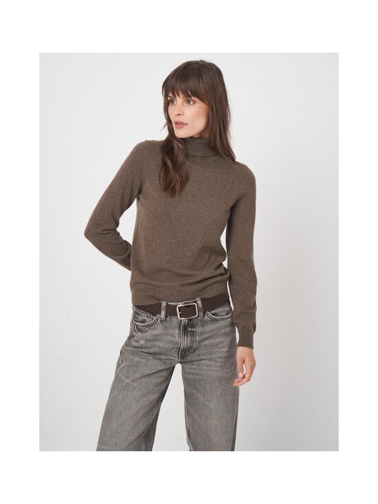 Repeat - Roll neck -neulepusero - CACAO (1724) - photo 2 Repeat - Roll neck -neulepusero - CACAO (1724) | Stockmann - photo 2