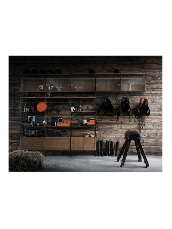 String - String System -seinäsivupaneeli musta 75 x 30 cm - BLACK | Stockmann - photo 3