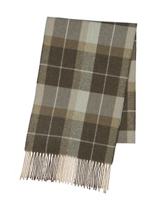 CONSTRUE - Singapore merinovilnas šalle 30 x 200 cm - 1506 GREEN CHECK | Stockmann