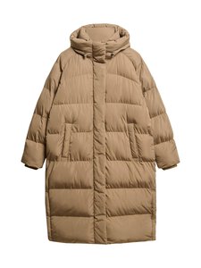 Superdry - Longline- hupullinen toppatakki - 8KO FOSSIL BROWN Superdry - Longline- hupullinen toppatakki - 8KO FOSSIL BROWN | Stockmann