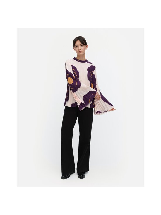 Marimekko - Duuri Tumma -pusero - 348 LIGHT PINK, DARK VIOLET, BROWN | Stockmann - photo 4