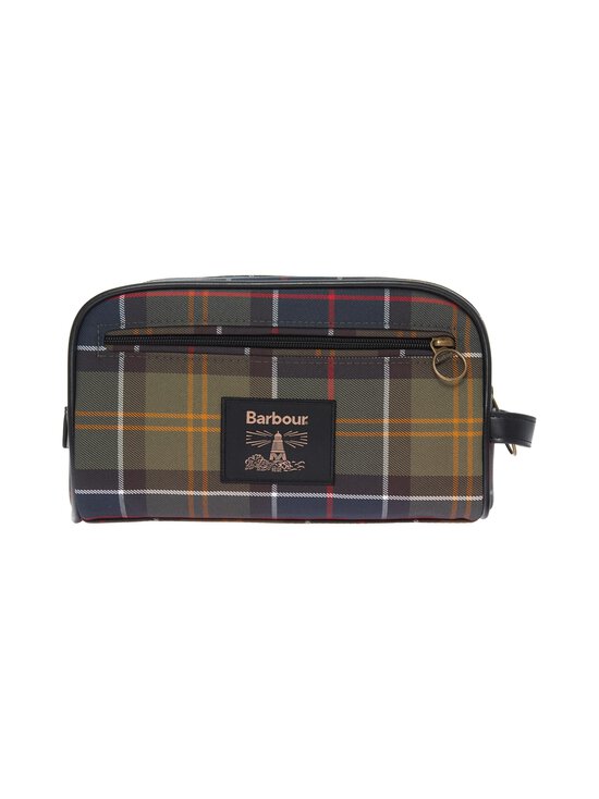 Tartan-toilettilaukku