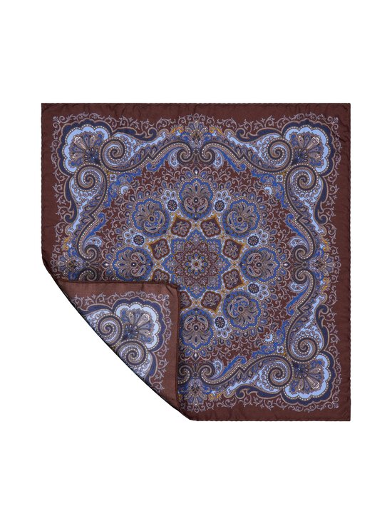 Stockholm Kravatt - Paisley-silkkitaskuliina - 3 BROWN | Stockmann - photo 2