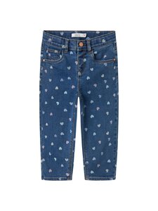Name It - Teksapüksid NmfBella Mom Shaped - DENIM BLUE AOP:HEARTS Name It - Teksapüksid NmfBella Mom Shaped - DENIM BLUE AOP:HEARTS | Stockmann