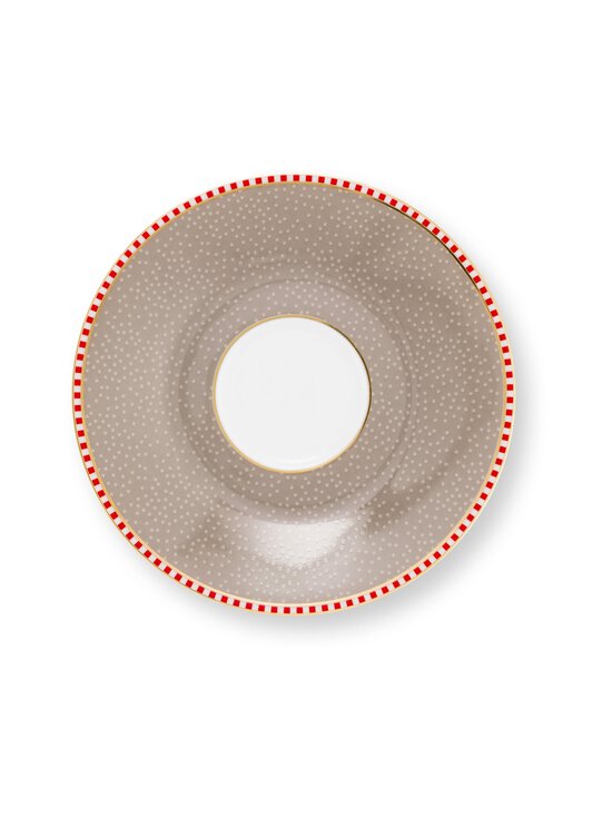 PIP Studio - Blooming Tales - espressokuppi ja posliinilautanen 120 ml - KHAKI | Stockmann - photo 3