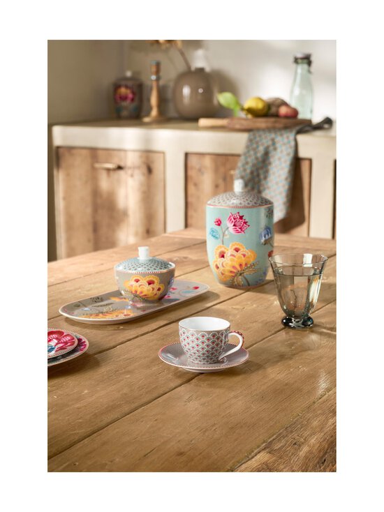 PIP Studio - Blooming Tales - espressokuppi ja posliinilautanen 120 ml - KHAKI | Stockmann - photo 4