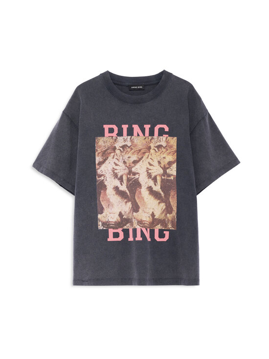Anine Bing - Cade t-paita - WBL1 WASHED BLACK | Stockmann - photo 1