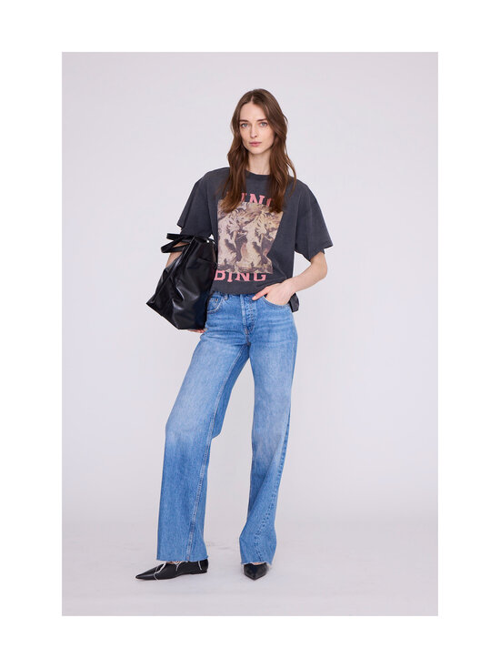 Anine Bing - Cade t-paita - WBL1 WASHED BLACK | Stockmann - photo 2