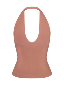 SKIMS - Smooth Layers Halter -toppi - NUTMEG | Stockmann
