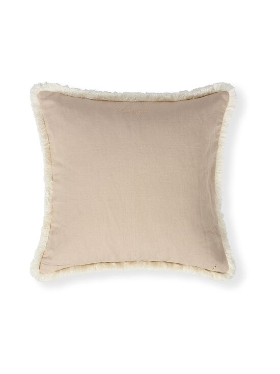 Lexington - Linen Cotton Fringe -tyynynpäällinen 50 x 50 cm - BEIGE | Stockmann - photo 2
