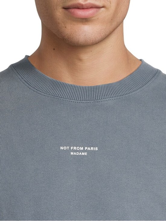 Drôle de Monsieur - Classic Slogan -collegepaita - DGR DARK GREY | Stockmann - photo 4