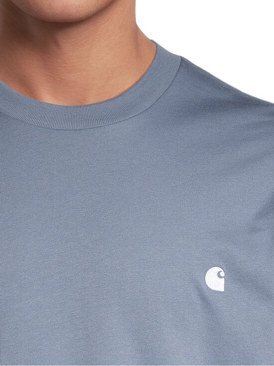 Carhartt WIP - Madison T-krekls - 3S2XX SHADY BLUE / WHITE | Stockmann - photo 4