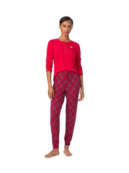 Lauren Ralph Lauren - Pidžaama Henley Jogger - 644 RED PLD | Stockmann - photo 1