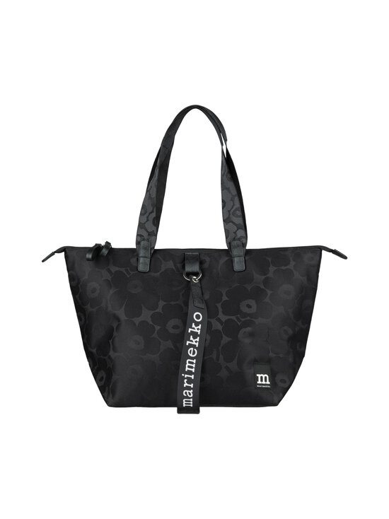 Marimekko - Unikko Tote M -olkalaukku - 999 BLACK | Stockmann - photo 1