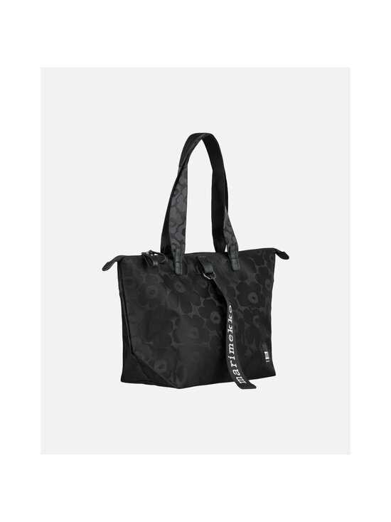 Marimekko - Unikko Tote M -olkalaukku - 999 BLACK | Stockmann - photo 3