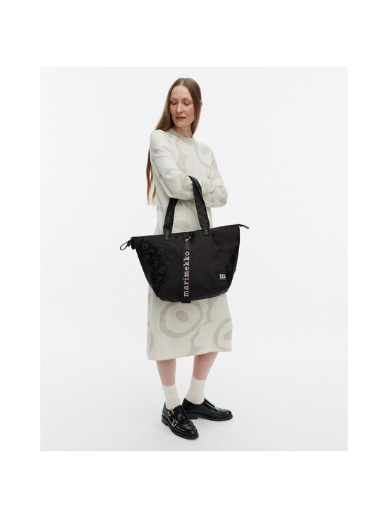 Marimekko - Unikko Tote M -olkalaukku - 999 BLACK | Stockmann - photo 4