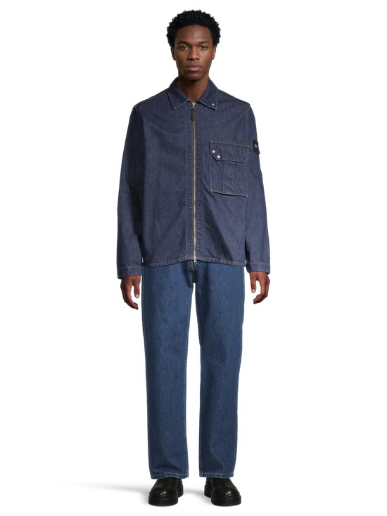 Stone Island - Zip Badge -farkkupaita - VJ201 BLUE RINSE | Stockmann - photo 2