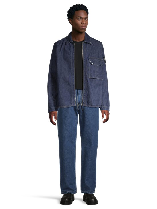 Stone Island - Zip Badge -farkkupaita - VJ201 BLUE RINSE | Stockmann - photo 5