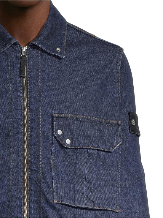 Stone Island - Zip Badge -farkkupaita - VJ201 BLUE RINSE | Stockmann - photo 6