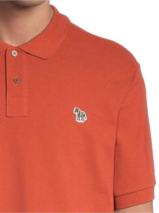 PS Paul Smith - Regular Fit Polo Zebra -pikeepaita - 19A_DARK RUST - photo 4 PS Paul Smith - Regular Fit Polo Zebra -pikeepaita - 19A_DARK RUST | Stockmann - photo 4