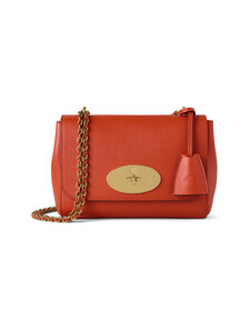 Mulberry - Lily Small Classic Grain rokassoma - N663 CORAL ORANGE | Stockmann