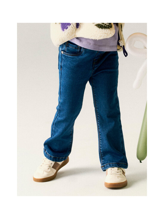 Name It - NmfSalli Bootcut Fleece džinsi - MEDIUM BLUE DENIM | Stockmann - photo 6