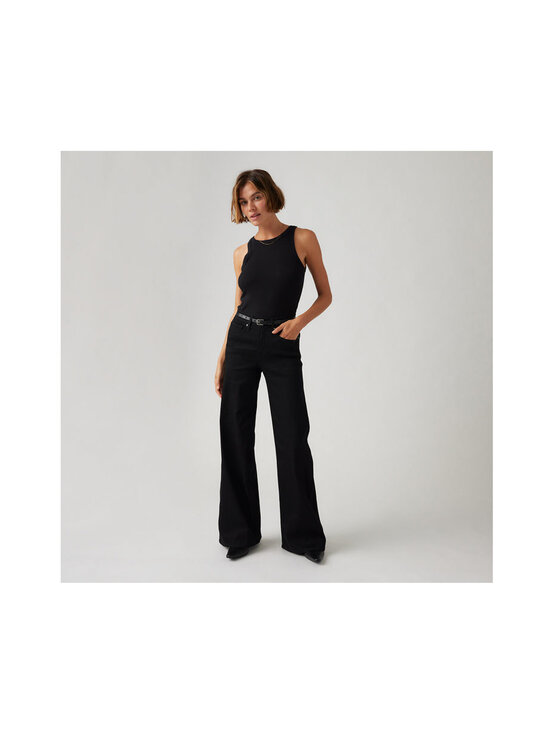 Levi's - Shaping Wide Leg -farkut - 801 SOFT BLACK | Stockmann - photo 7
