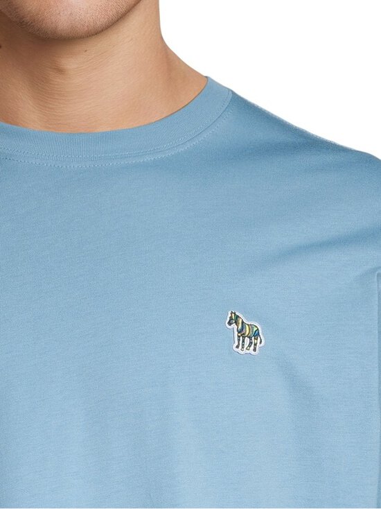 PS Paul Smith - Regular fit zebra t-krekls - 43H GREY BLUE | Stockmann - photo 4