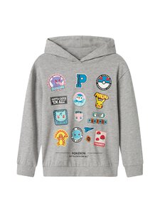 Name It - Dressipluus NkmJimm Pokemon - GREY MELANGE | Stockmann