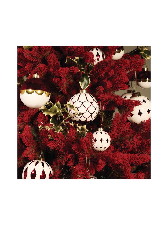 Alessi - Delight Christmas Set Of Two -joulukuusenkoriste 2 kpl - WHITE/RED/GOLD - photo 2 Alessi - Delight Christmas Set Of Two -joulukuusenkoriste 2 kpl - WHITE/RED/GOLD | Stockmann - photo 2