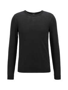 BOSS - Leno-neule - 001 BLACK | Stockmann