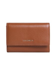 Coccinelle - Metallic Soft Flap -nahkalompakko - W11 COGNAC Coccinelle - Metallic Soft Flap -nahkalompakko - W11 COGNAC | Stockmann