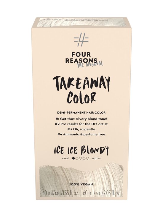 Four Reasons - Original TakeAway color -Hiusväri - 10.01 KIRKAS TUHKANVAALEA | Stockmann - photo 1