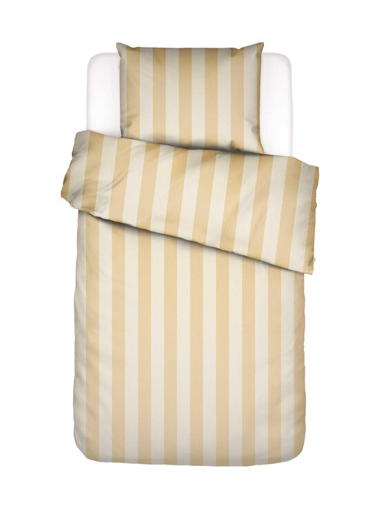 Essenza - Minte Stripe -satiinipussilakanasetti - 751 YELLOW STRAW - VANILLA | Stockmann - photo 1