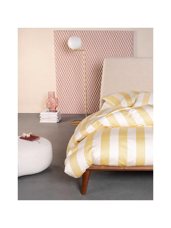 Essenza - Minte Stripe -satiinipussilakanasetti - 751 YELLOW STRAW - VANILLA | Stockmann - photo 5