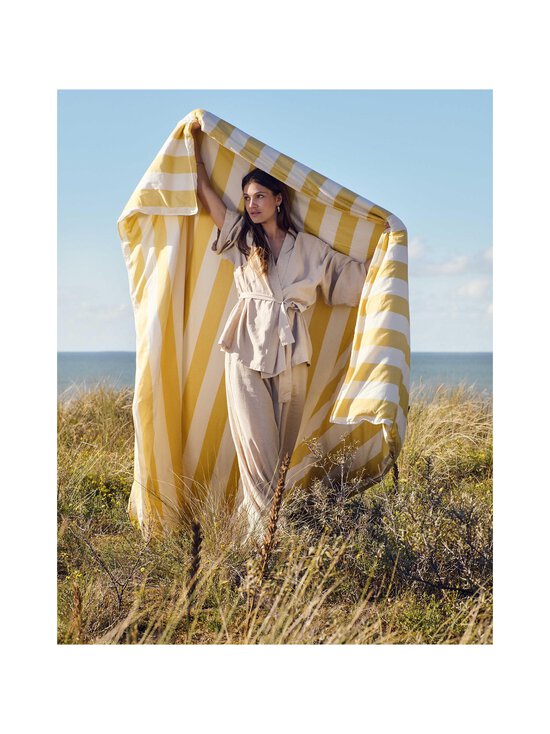 Essenza - Minte Stripe -satiinipussilakanasetti - 751 YELLOW STRAW - VANILLA | Stockmann - photo 8