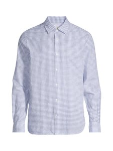 Officine Générale - Giacomo Mini Check krekls ar apkakli - BLUE/WHITE | Stockmann