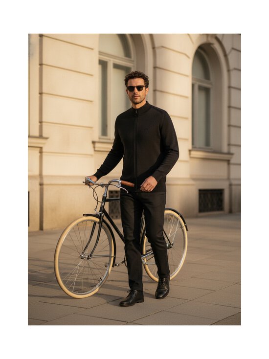 Bugatti - Kardigan Full Zip - 390 NAVY BLUE | Stockmann - photo 3