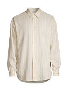 Samsoe Samsoe - Luan X -kauluspaita pellavalla - 140108TCX CASTLE WALL | Stockmann