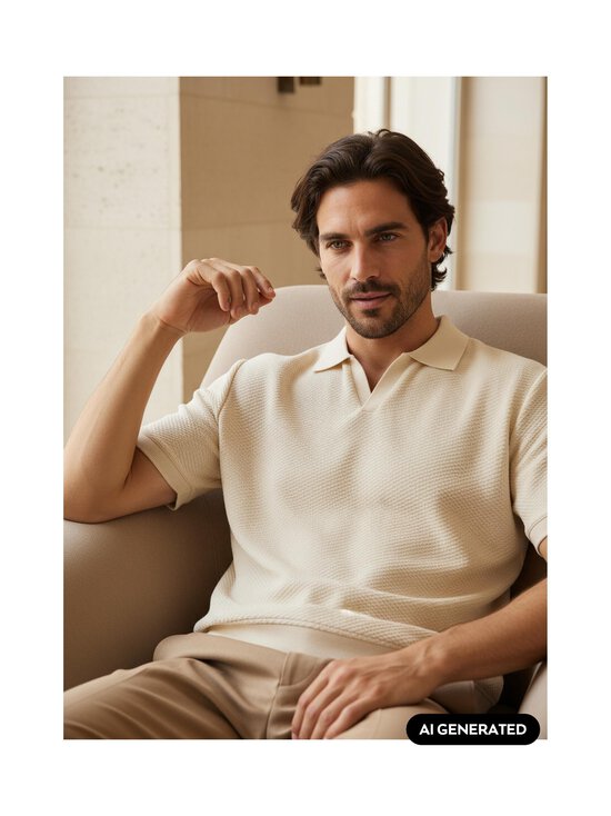 CONSTRUE - Polosärk Hampton Jersey - ALMOND | Stockmann - photo 8