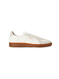 Polo Ralph Lauren - Bedford Milt Low Top Lace brīvā laika apavi - 001 DECKWASH WHITE/GREY VIOLET | Stockmann
