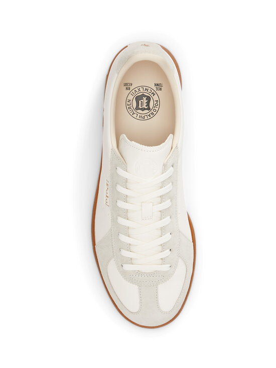 Polo Ralph Lauren - Bedford Milt Low Top Lace brīvā laika apavi - 001 DECKWASH WHITE/GREY VIOLET | Stockmann - photo 4