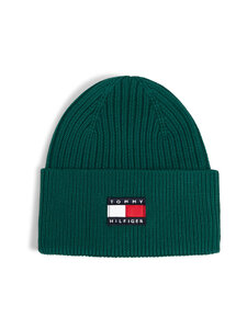 Tommy Hilfiger - Kootud müts Heritage Flag - L6N RURAL GREEN | Stockmann