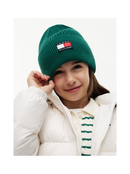 Tommy Hilfiger - Kootud müts Heritage Flag - L6N RURAL GREEN | Stockmann - photo 5