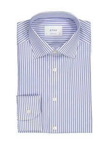 Eton - Striped Contemporary Fit krekls ar apkakli - 24 MID BLUE | Stockmann