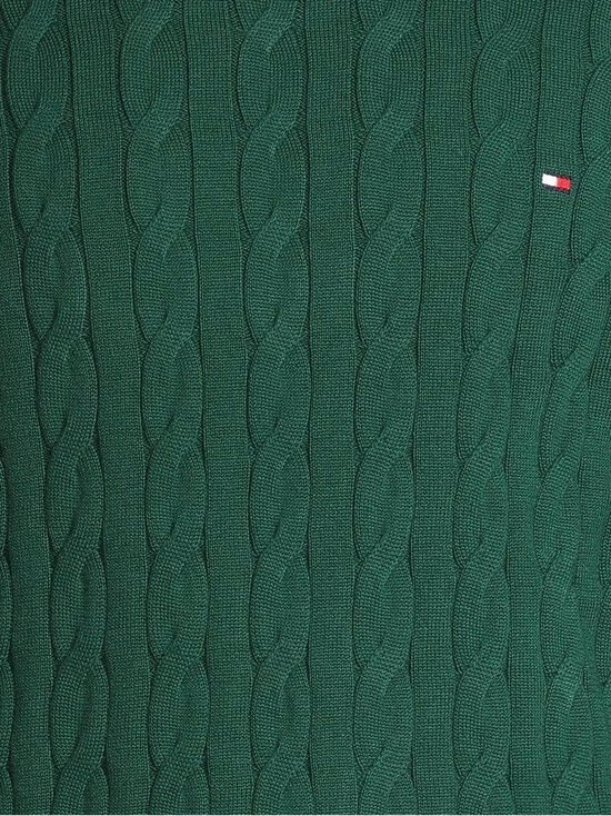 Tommy Hilfiger - Palmikkoes kampsun Classic Cotton - L6K ORNAMENTAL GREEN | Stockmann - photo 4