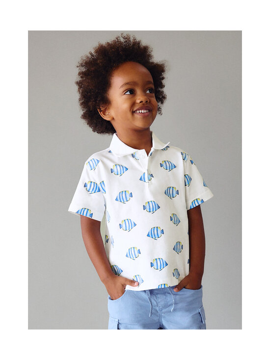 Mayoral - Polosärk - 86 WHIT-BLUE | Stockmann - photo 4