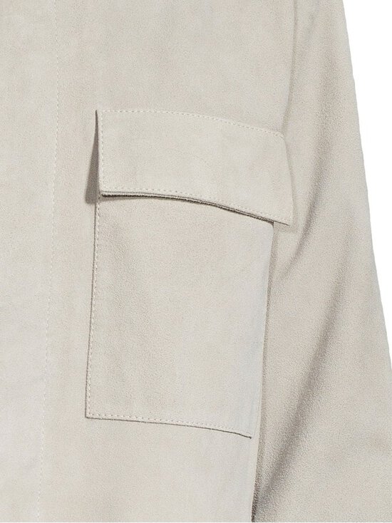 SAND Copenhagen - Aiden Pocket zamšādas virskrekls - 140 SMOKY GREY | Stockmann - photo 5
