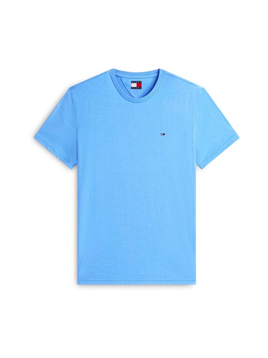 Tommy Jeans - XSlim Jaspe Heritage t-krekls - C38 BLUE TWILIGHT HTR | Stockmann - photo 1